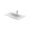 Duravit Раковина Viu, ширина 830мм, глубина 490мм, высота 185мм, перелив, белый