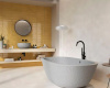 Керамогранит Rin. Resin Ambra Brick Murano 7,5*30
