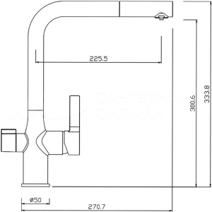 Смеситель для кухни, PURSBFLi05