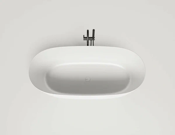 Ванна Salini SOFIA LIGHT 1650x750x600 без перелива, гофра, донный клапан в комплекте, S-Sense, глянцевый