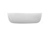 Раковина Kerald 485*350*130 мм накладная, белый 