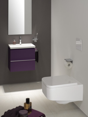 PRO S RIMLESS Унитаз подвесной,  глубокое смывание 53*36.5*35 бел