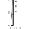 26866700 HG Rainfinity Ручной душ 100 1jet, матовый белый