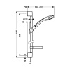 27772000 Hansgrohe Croma 100 Душевой набор Croma 100 Vario/Unica’C 0,65 м, ½’