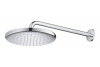 26668000 GROHE Tempesta 250 Верхний душ 250, круглый c душевым кронштейном 380мм, хром