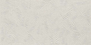 Плитка настенная 3D Wall Carve Leaf Pearl 40*80