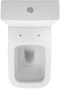 9843B003-7201 Polar Напольный безободковый унитаз Open-back с бачком и сиденьем микролифт
