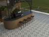 Керамогранит Savile Black 20*20 9.5мм