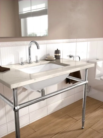 Раковина, Villeroy&Boch, Loop&Friends, ширина, мм-615, глубина, мм-390, высота, мм-175, тип установки-встраиваемый под столешницу, отверстия для смеси