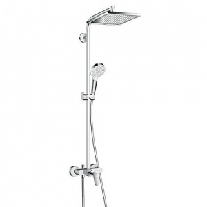 27284000 HG Crometta E 240 1jet Showerpipe с однорычажным смесителем