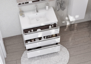 Раковина Roca THE GAP 800 мм., белая (73279A4000) продается только в комплекте с тумбой!