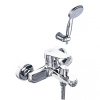 Смеситель Lemark Point LM0314C для ванны, с коротким изливом, хром