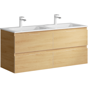ACCENT 120 Тумба с умывальником Malaga 1200, цвет дуб золотой, ACC0112DZ, 1220*560*450