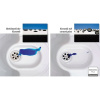 Чаша для унитаза подвесного Villeroy & Boch Finion 4664R0R1 alpin, Ceramicplus