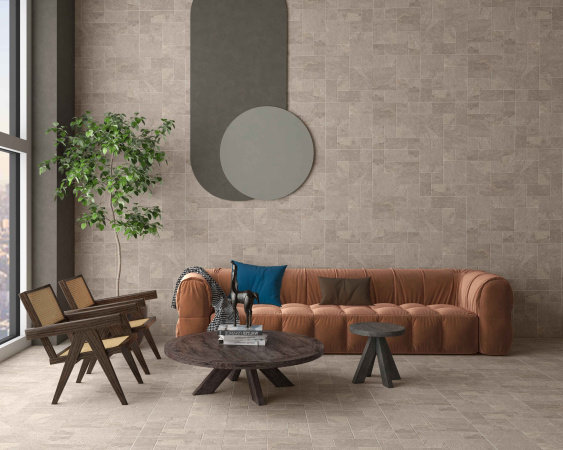 Керамогранит Delgado Stone Beige punch matt 12мм R10 60*60