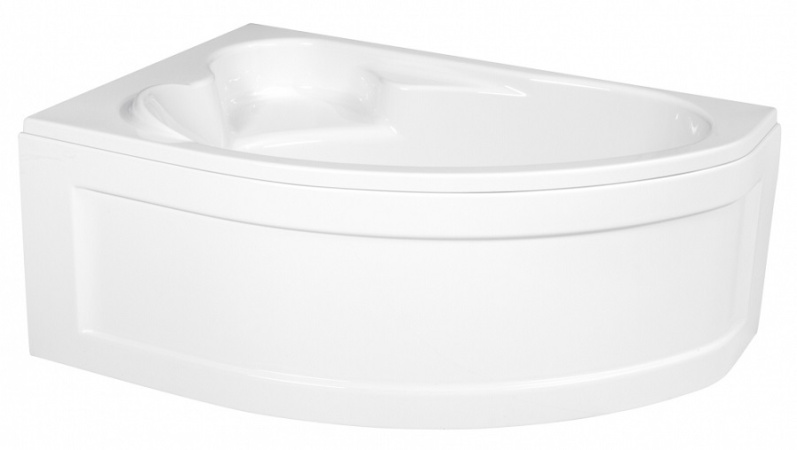 Ванна акриловая Cersanit KALIOPE 153x100x46 левая, ультра белая