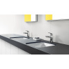 71100000 Logis Hansgrohe Смеситель для раковины 100, однорычажный, с донным клапаном
